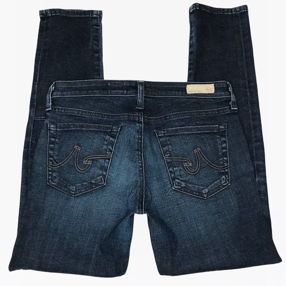 AG Adriano Goldschmied Stevie Ankle Slim Straight Jeans - 27 Regular - Picture 8 of 15